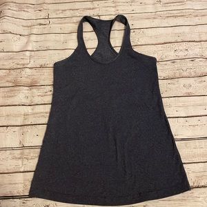 lululemon Cool Racerback Heathered Blue Size 10